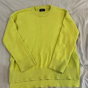 Tahari Lemon Knit Sweater